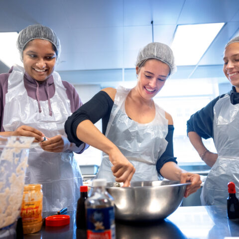 Student teams from the Science and Technology of Foods class (Food Science 1101)