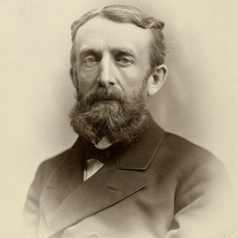 Founder A. D. White. (Credit: Division of Rare and Manuscript Collections)