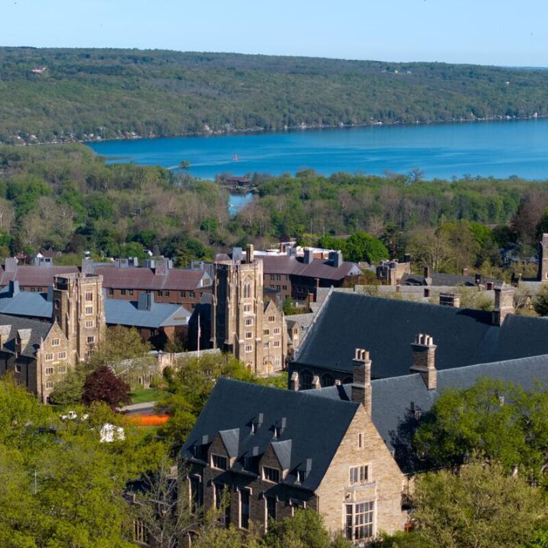 Cayuga Lake as seen from West Campus