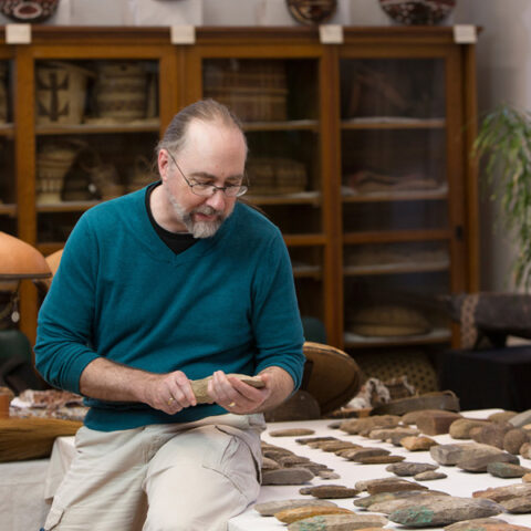 Frederic Gleach, senior lecturer in anthropology (ANTHR) and curator of the anthropology collections (JMUS).